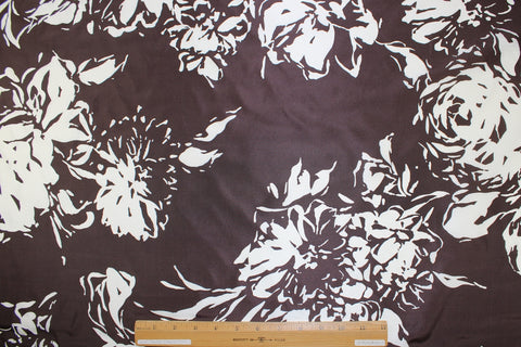 0scar floral silk taffeta