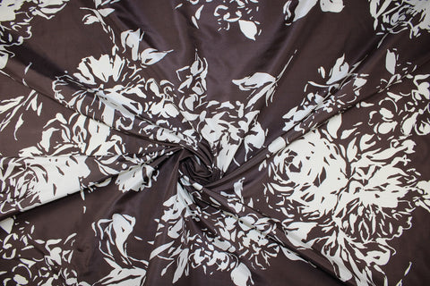 0scar floral silk taffeta