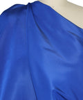 Sapphire blue silk taffeta