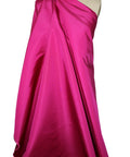 Bright magenta silk taffeta