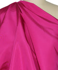 Bright magenta silk taffeta