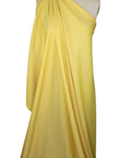 Yellow Tencel twill fabric