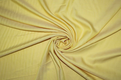 Yellow Tencel twill fabric