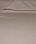 viscose double knit fabric, tan side