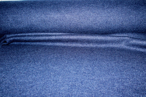 Boiled wool coating fabric