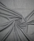 Heathered black wool broadcloth