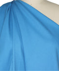 Stretch wool broadcloth in beautiful blue