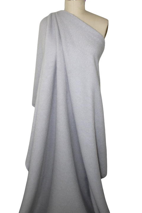 Napped cashmere blend jacket weight