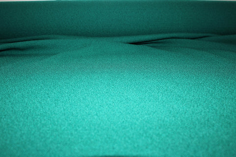 100% Wool Crepe-Like Green Olive Brown Fabric WL-361
