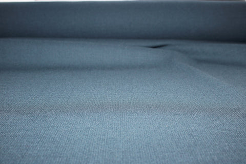 Stretch Wool Crepe - Nighttime Teal