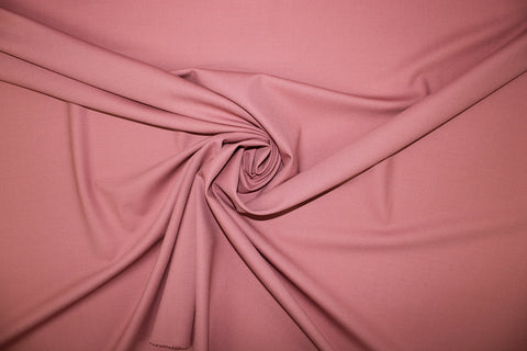 Haute NY Designer Stretch Wool Crepe - Soft Rose