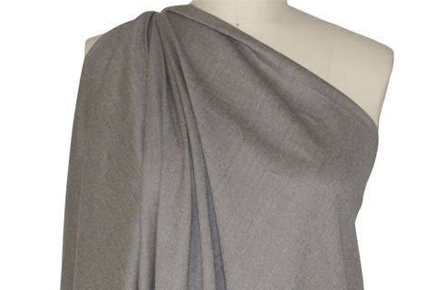 Italian selvage wool/cashmere flannel