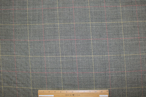 Cashmere blend plaid flannel