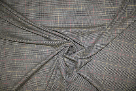 Cashmere blend plaid flannel