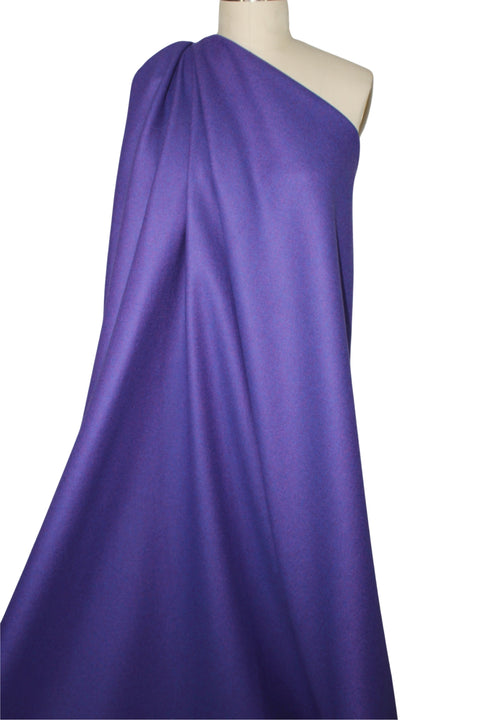 Italian wool tweed flannel