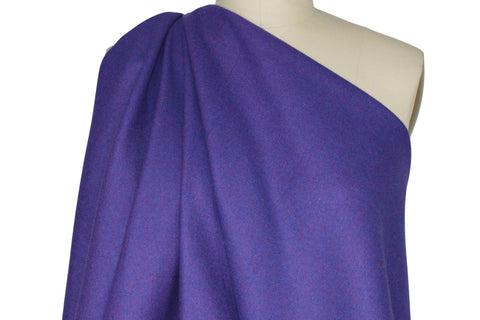 Italian wool tweed flannel