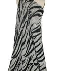 Zebra/tiger stripe wool  terry