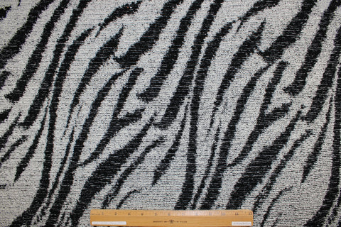 Zebra/tiger stripe wool  terry