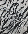 Zebra/tiger stripe wool  terry