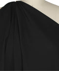 100% wool gauze in black