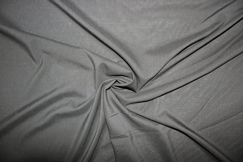 100% wool gauze in black