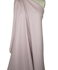 Wool heavy jersey in soft mauve/pink
