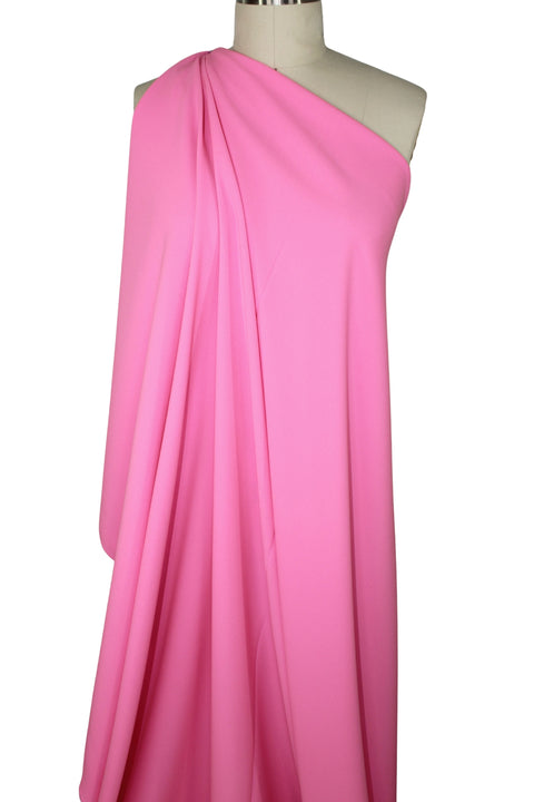 Stretch wool pique fabric