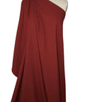 Wool crepe back satin