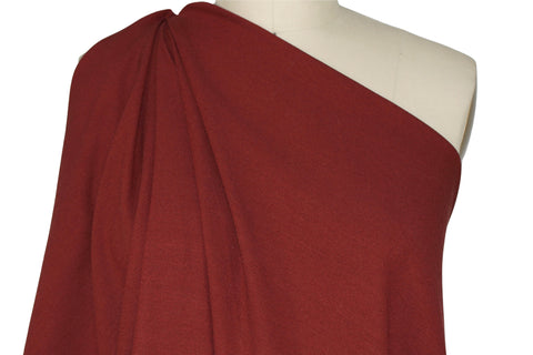 Wool crepe back satin