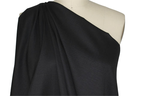 Italian wool in black