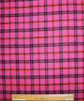 Abraham Moon English Wool Flannel Plaid Fabric