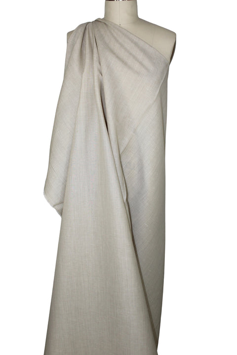 Lightweight beige linen