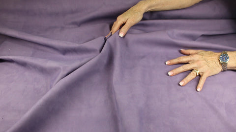 Michael K lavender ultrasuede