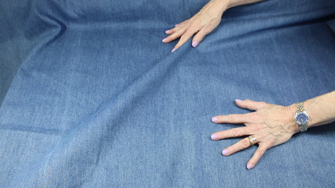 Medium wash 12 oz denim