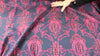 0scar paisley patterned stretch silk