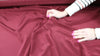 Burgundy ilk crepe de chine