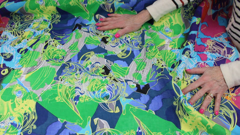 Alberto Makali colorful handkerchief linen