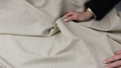 Lightweight beige linen