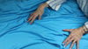 Aqua cotton jersey