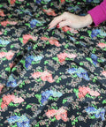 Floral silk crepe de chine
