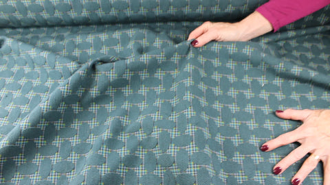 Chenille jacquard novelty fabric