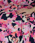 Floral print ITY jersey
