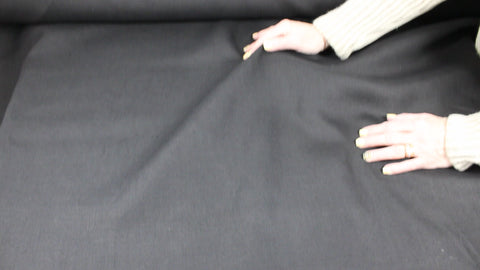 Black Italian linen