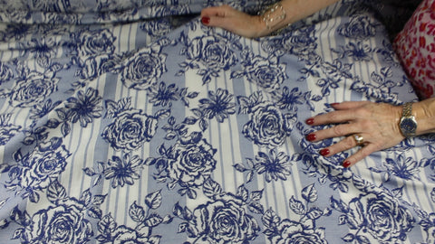 Jacquard weave cotton