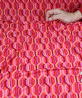 Geometric (hexagonal) print ITY jersey 