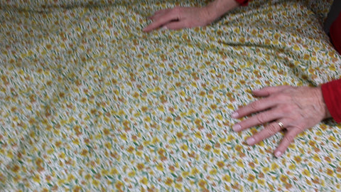 Hokkoh Mills Japanese floral cotton lawn