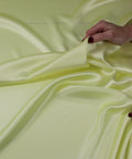 Silk charmeuse fabric