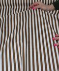 Italian striped cotton
