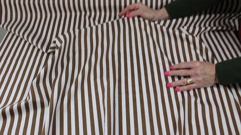 Italian striped cotton