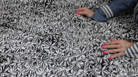 Super soft Italian floral cotton